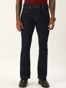 IVOC Men Cotton Bootcut Jeans