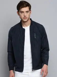 SHOWOFF Mock Collar Water Resistant Bomber jacket