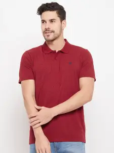 Duke Conversational Printed Polo Collar Cotton Slim Fit T-shirt