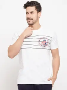 Duke Typography Printed Short Sleeve Round Neck Slim Fit Cotton T-shirt