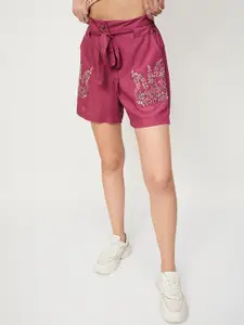 max Women Floral Printed Shorts