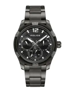 Police Men Dial & Stainless Steel Bracelet Style Straps Analogue Watch PLPEWJK0005302