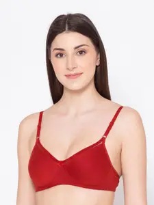 GROVERSONS Paris Beauty Non Padded Cotton Seamless Non-Wired T-shirt Bra