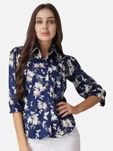 SCORPIUS Floral Printed Casual Shirt