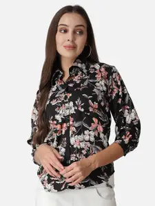 SCORPIUS Floral Printed Classic Fit Casual Shirt