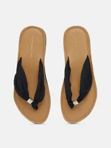 Tommy Hilfiger Women Solid Thong Flip Flops