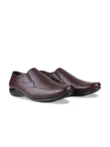 HikBi Men Leather Slip-On Shoes