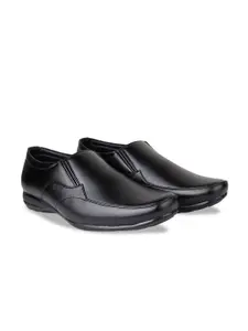 HikBi Men Leather Comfort-Fit Formal Slip-On Shoes
