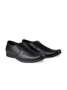HikBi Men Leather Formal Slip-On Shoes