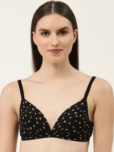 Leading Lady Graphic Cotton Lightly Padded Bra