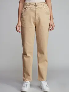 20Dresses Women High-Rise Pure Cotton Jeans