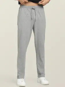 XYXX Men Antimicrobial Cotton Mid-Rise Track Pants