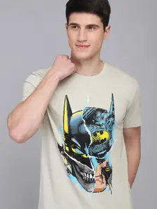 Free Authority Batman Printed Cotton Slim Fit T-Shirt