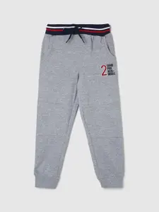 max Boys Poly Cotton Mid-Rise Joggers