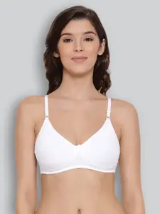 LYRA Premium Cotton Seamless Moulded T-shirt Bra with Adjustable Strap
