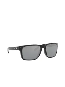 OAKLEY Full Rim Square Sunglasses with UV Protected Lens 888392406880