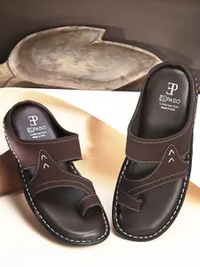El Paso Men Open One Toe Comfort Sandals