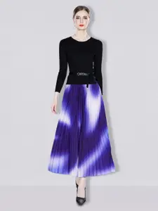 JC Collection Accordion Pleated Maxi Dress
