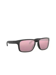 OAKLEY Men Square Sunglasses with UV Protected Lens 888392458902
