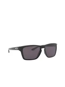 OAKLEY Men Rectangle Sunglasses with UV Protected Lens 888392454904
