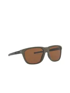 OAKLEY Men Square Sunglasses with Polarised Lens 888392404619