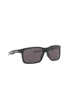 OAKLEY Men Rectangle Sunglasses with UV Protected Lens 888392470652