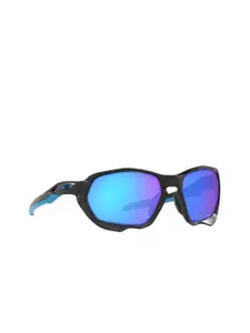 OAKLEY Men Rectangle Sunglasses with Polarised Lens 888392556004