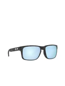 OAKLEY Men Square Sunglasses With Polarised Lens 888392555267