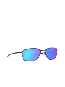 OAKLEY Men Rectangle Sunglasses with Polarised Lens 888392497697