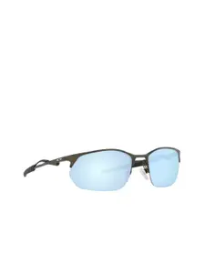 OAKLEY Men Rectangle Sunglasses With Polarised Lens 888392558138