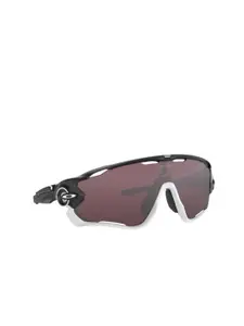 OAKLEY Men Rectangle Sunglasses with UV Protected Lens 888392442192