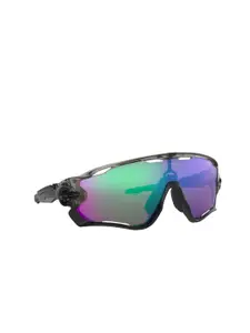 OAKLEY Full Rim Sports Sunglasses with UV Protected Lens 888392435019