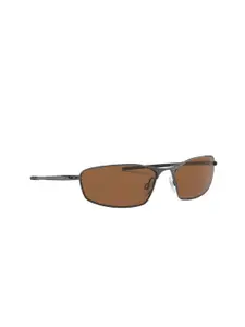 OAKLEY Men Oval Sunglasses with Polarised Lens 888392489142