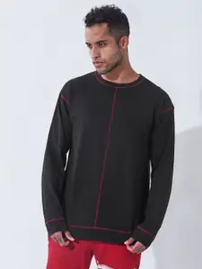 Maniac Long Sleeve Boxy Cotton T-shirt