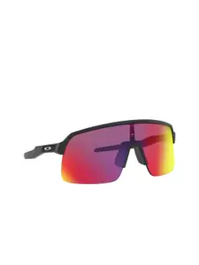 OAKLEY Men UV Protected Red Lens Rectangle Sunglasses - 0OO946394630139