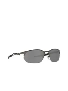 OAKLEY Men Rectangle Sunglasses with UV Protected Lens 888392558091