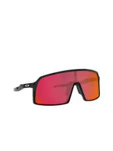 OAKLEY Men Lens & Shield Sunglasses With UV Protected Lens