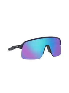 OAKLEY Men UV Protected Blue Lens Rectangle Sunglasses - 0OO946394630639