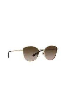vogue Women Butterfly UV Protected Lens Metal Sunglasses