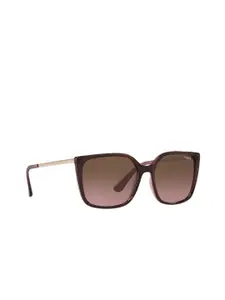 Vogue Eyewear Women Gradient Brown Lens Square Sunglasses - 0VO5353S28731454