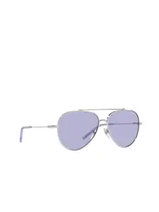 vogue Women Aviator Sunglasses With UV Protected Lens