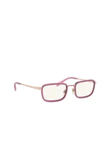 vogue Women Lens & Rectangle Sunglasses with UV Protected Lens 8056597379007