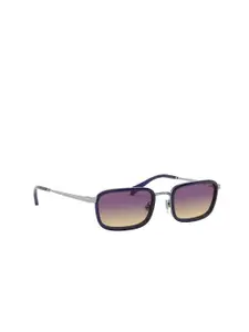 vogue Women Full Rim Rectangle Sunglasses with UV Protected Lens- 8056597204231