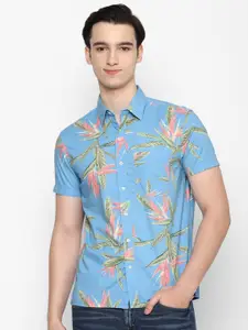 AMERICAN EAGLE OUTFITTERS Slim Fit Floral Printed Casual Shirt