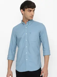 AMERICAN EAGLE OUTFITTERS Button-Down Collar Slim Fit Pure Cotton Casual Shirt