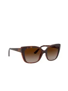 Vogue Eyewear Women Gradient Brown Lens Square Sunglasses - 0VO5337S23861353