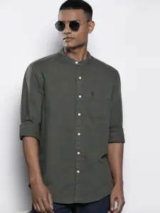 AMERICAN EAGLE OUTFITTERS Slim Fit Linen Cotton Casual Shirt