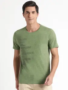 Wildcraft Men Typography Printed Running Rapid Dry T-shirt