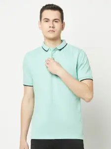 Crimsoune Club Polo Collar Slim Fit T-shirt