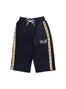Gini and Jony Infant Boys Typography Printed Regular Shorts